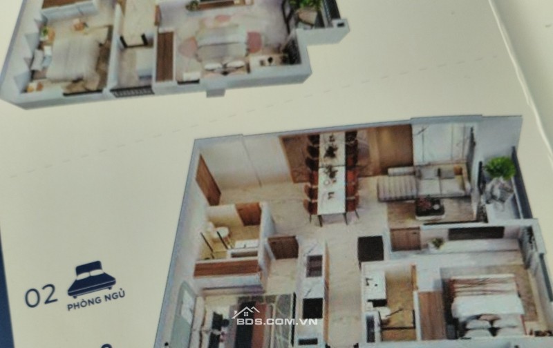 Căn 2 phòng ngủ tại Hacom Ocean City 1 Nam Khánh Hoà