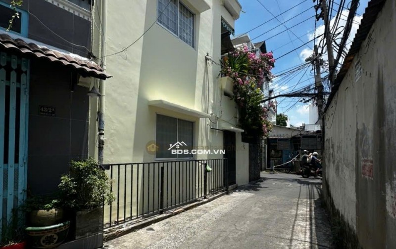 BÁN NHÀ 2 MẶT TIỀN HẺM XE HƠI TĂNG BẠT HỔ P11 BÌNH THẠNH – 5X10M, 3 TẦNG