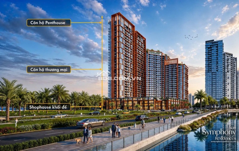 Bán căn hộ Symphony 5, trực diện sông Hàn, xem pháo hoa DIFF đỉnh cao, từ 1,9 tỷ sở hữu ngay