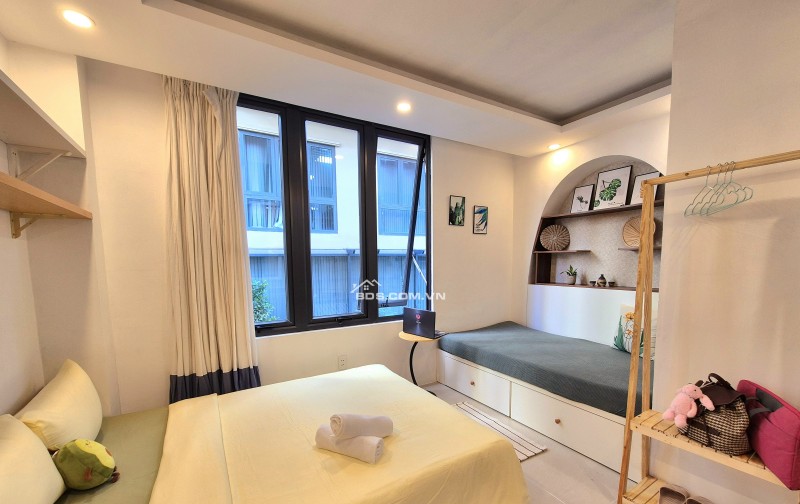Cho thuê phòng hẻm 89 Hàm Nghi, Quận 1 - Dạng phòng studio có bếp và toilet riêng - Đầy đủ nội thất