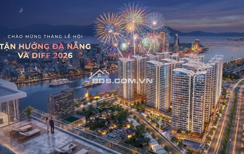 Bán căn hộ Capital Square, 1PN ven sông Hàn chỉ 3.7 tỷ, lõi trung tâm Đà Nẵng, 2027 bàn giao