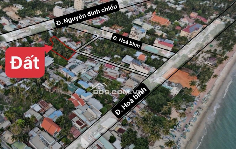Tổng hợp đất biển khu phố Tây Hoà Bình, Mũi Né. LH: 0974090487
