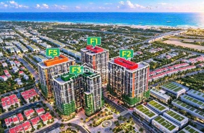 Bán căn hộ 1BR+ Sun FourS Đà Nẵng, tặng sân vườn riêng 16,2m² cực hiếm