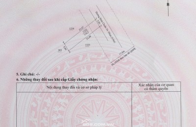 Ra gấp lô đất mặt tiền đường Bình Chuẩn 34, giá rẻ đầu tư 3.6ty/120m2