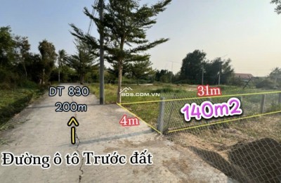 BÁN LÔ ĐẤT THỔ CƯ VỊ TRÍ ĐẸP TẠI ẤP 6 XÃ TÂN TRẠCH, CẦN ĐƯỚC, LONG AN. LH:0903187068.