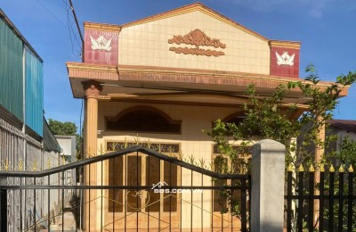 CHO THUÊ NHÀ NGUYÊN CĂN MỚI ĐẸP, CÓ SÂN RỘNG, 3 PN, GẦN ĐÀI KITÔ VUA ĐỨC LONG.