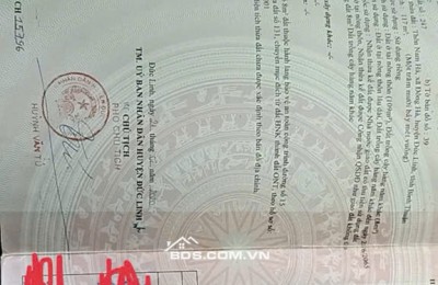  ĐẤT VÀNG NỞ HẬU – TỤ TÀI ĐÓN LỘC ĐƯỜNG 15 NAM HÀ, ĐỨC LINH - CHỈ 600 TR!