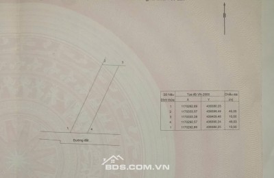 CHÍNH CHỦ BÁN ĐẤT MẶT TIỀN ĐƯỜNG 29 – NGHĨA THÀNH – GẦN KCN CHÂU ĐỨC