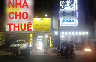 Cho thuê nhà mặt tiền ngang 4m mặt bằng kinh doanh kv ngã 4 đầu đường Đinh Tiên Hoàng,p.Tân Hạnh,VL