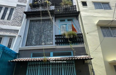 BÁN NHÀ 2 MẶT TIỀN HẺM XE HƠI TĂNG BẠT HỔ P11 BÌNH THẠNH – 5X10M, 3 TẦNG