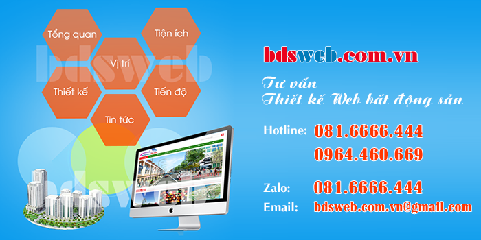 Thiết kế webiste bất động sản Quảng Ninh